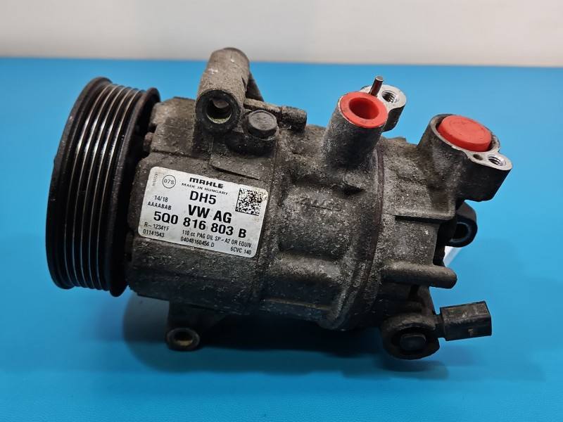 Компрессор кондиционера Skoda Rapid 5Q0816803B — фото детали 5