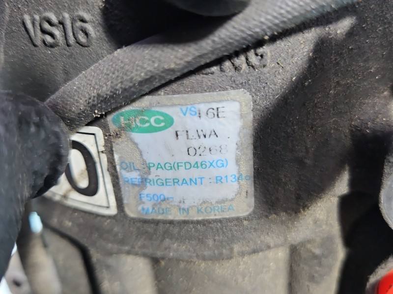 Компрессор кондиционера Hyundai Ix35 — фото детали 5