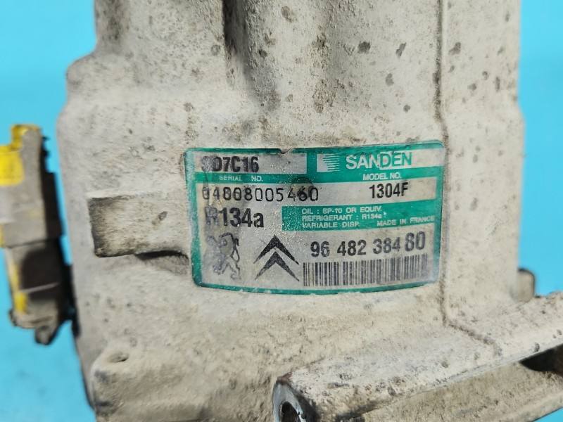 Компрессор кондиционера Citroen C4 9648238480 — фото детали 8