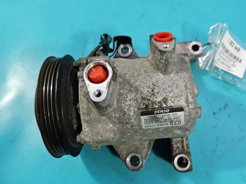 Компрессор кондиционера Suzuki Swift 95201-52R10 — фото детали 2