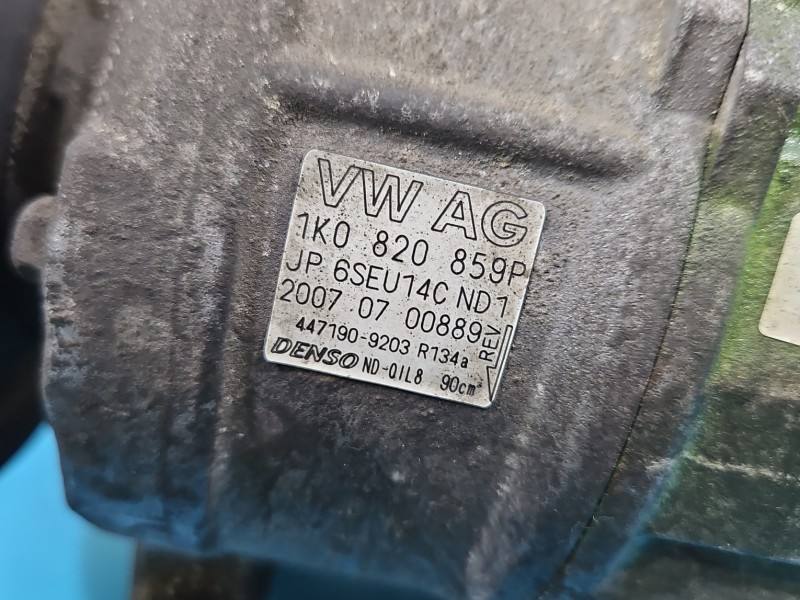 Компресор кондиціонера Seat Altea 1K0820859P — фото деталі 6