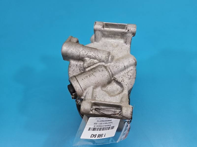 Компресор кондиціонера Toyota Yaris 3 447250-2500 — фото деталі 4