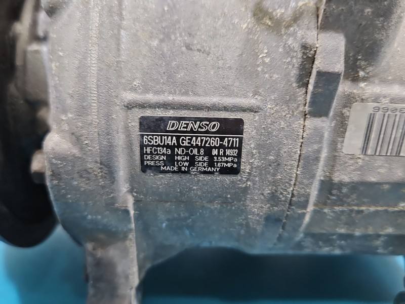 Компресор кондиціонера BMW X1 E84 447260-4711 — фото деталі 7