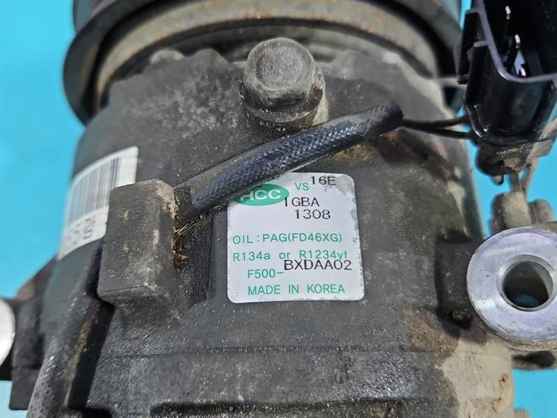 Компресор кондиціонера Hyundai Ix35 F500-BXDAA02 — фото деталі 4