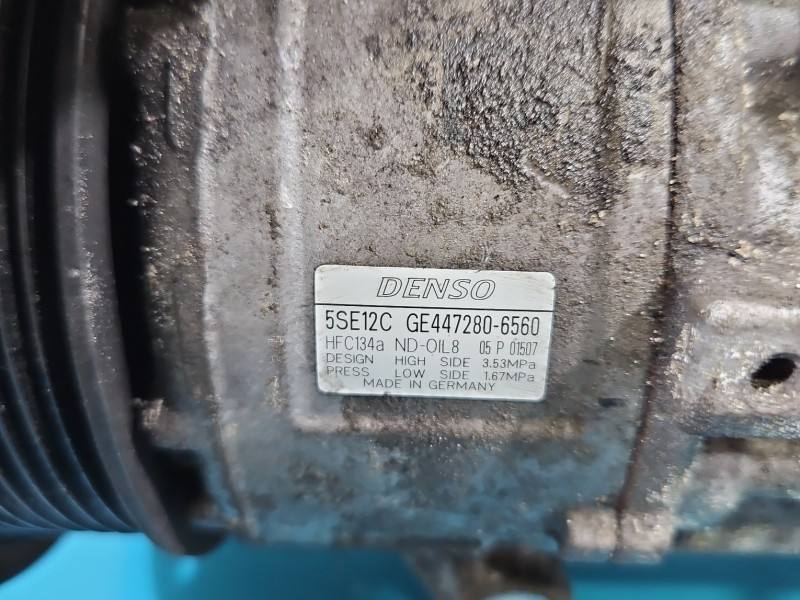 Компрессор кондиционера Toyota Verso 447280-6560 — фото детали 7