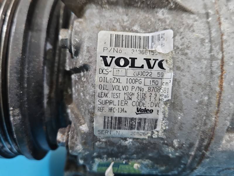 Компресор кондиціонера Volvo S60 31366156 — фото деталі 6