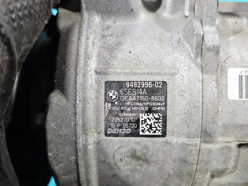 Компрессор кондиционера BMW 3 G20 9482996 — фото детали 5