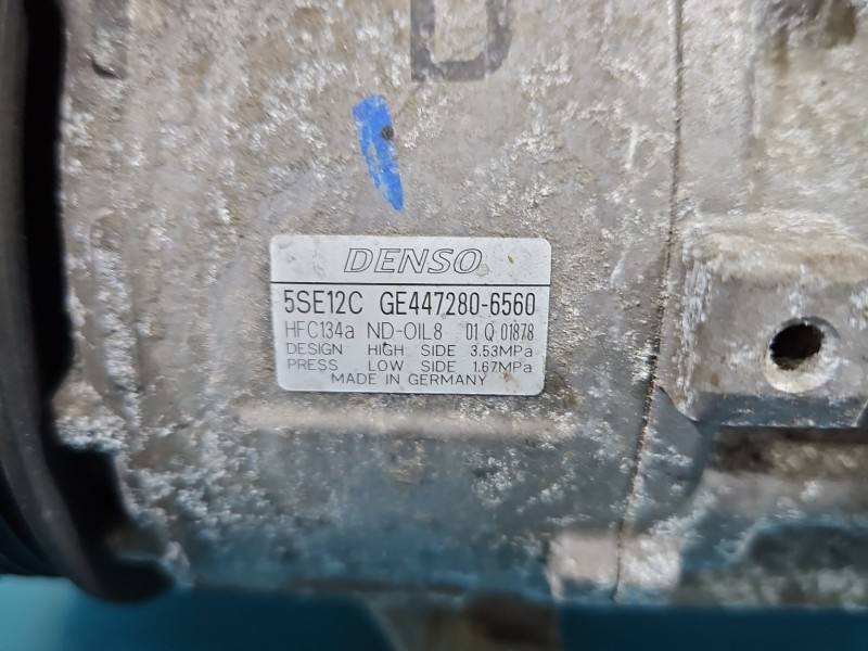 Компрессор кондиционера Toyota Verso 447280-6560 — фото детали 4