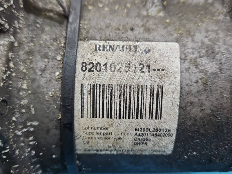 Компресор кондиціонера Renault Fluence 8201025121 — фото деталі 6
