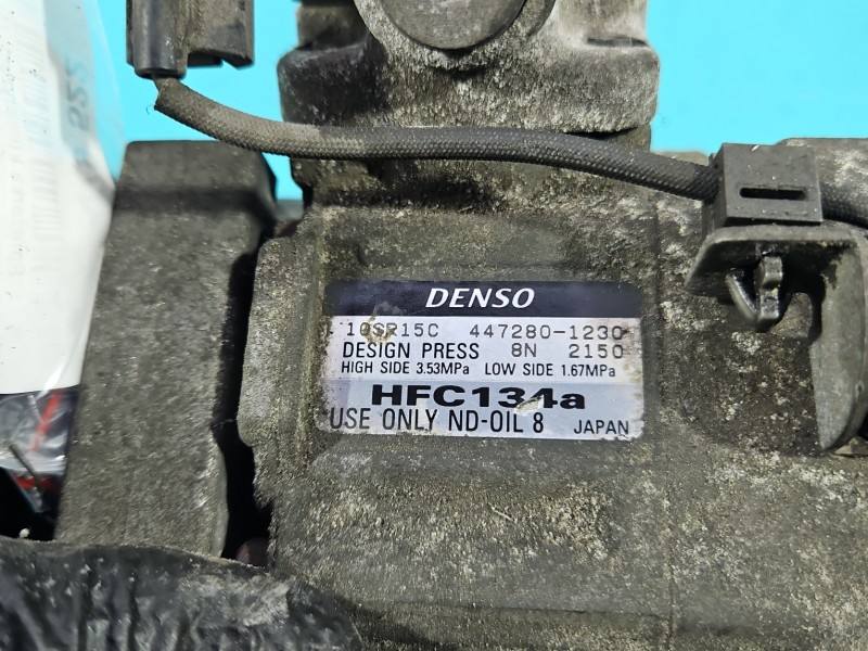 Компрессор кондиционера Honda CR-V 447280-1230 — фото детали 10