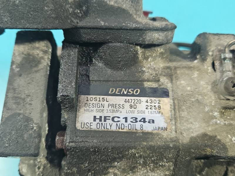 Компрессор кондиционера Toyota Rav4 447220-4302 — фото детали 7