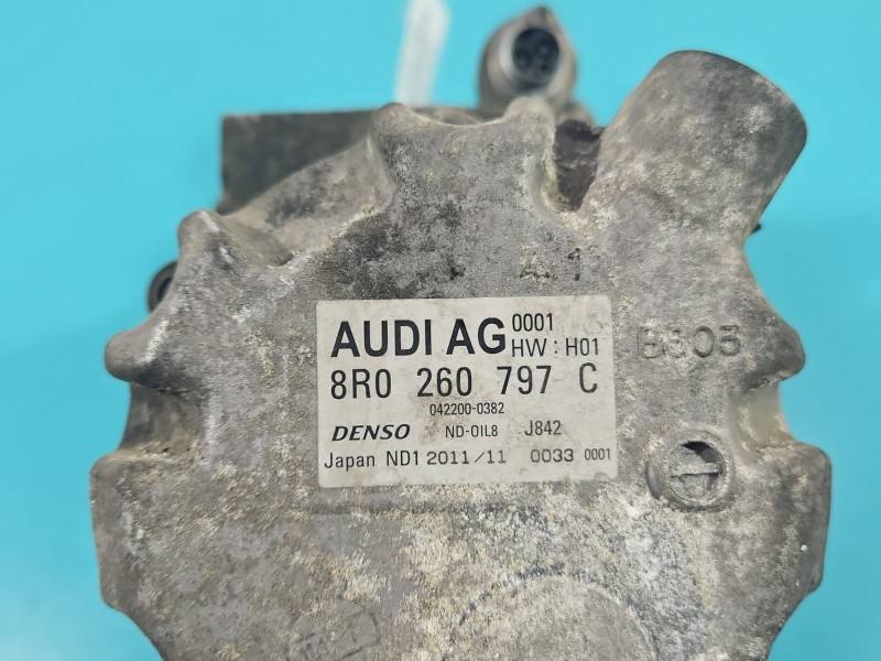 Компресор кондиціонера Audi A8 D4 8R0260797C — фото деталі 10
