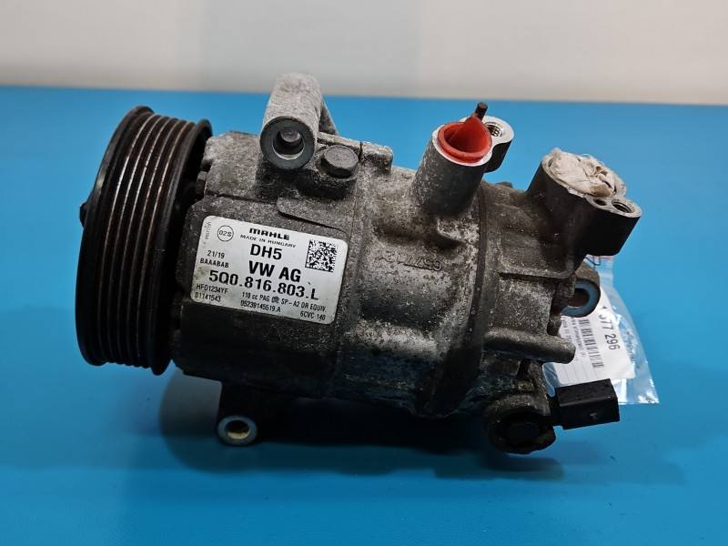 Компресор кондиціонера Skoda Fabia 3 5Q0816803L — фото деталі 5