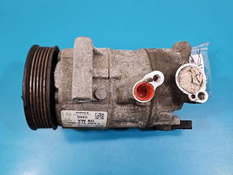 Компресор кондиціонера Skoda Fabia 3 5Q0816803L — фото деталі 7