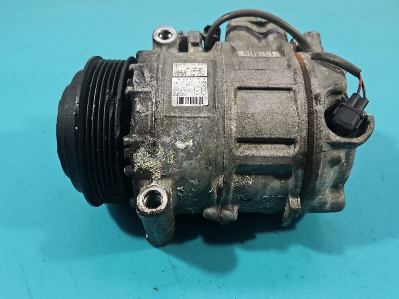 Компресор кондиціонера Mercedes GL X166 447280-6671 — фото деталі 5