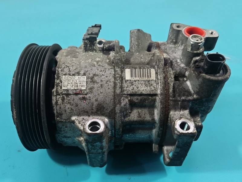 Компрессор кондиционера Toyota Auris 447280-6574 — фото детали 4