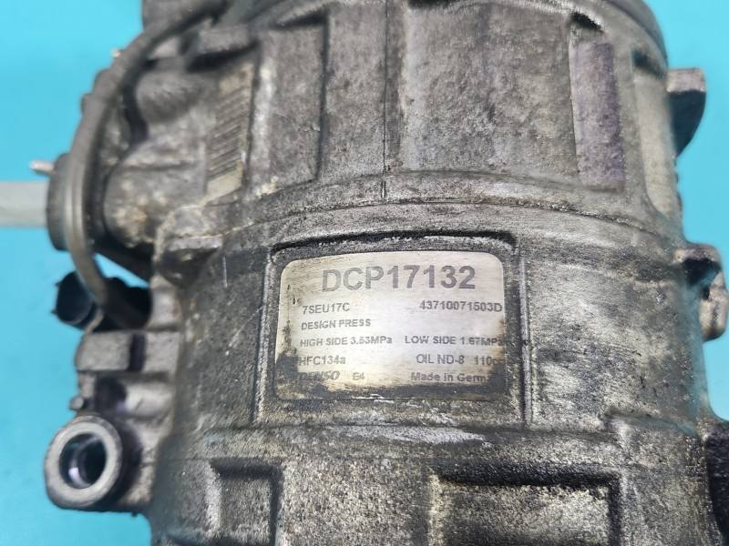 Компресор кондиціонера Mercedes S W221 7SEU17C — фото деталі 9
