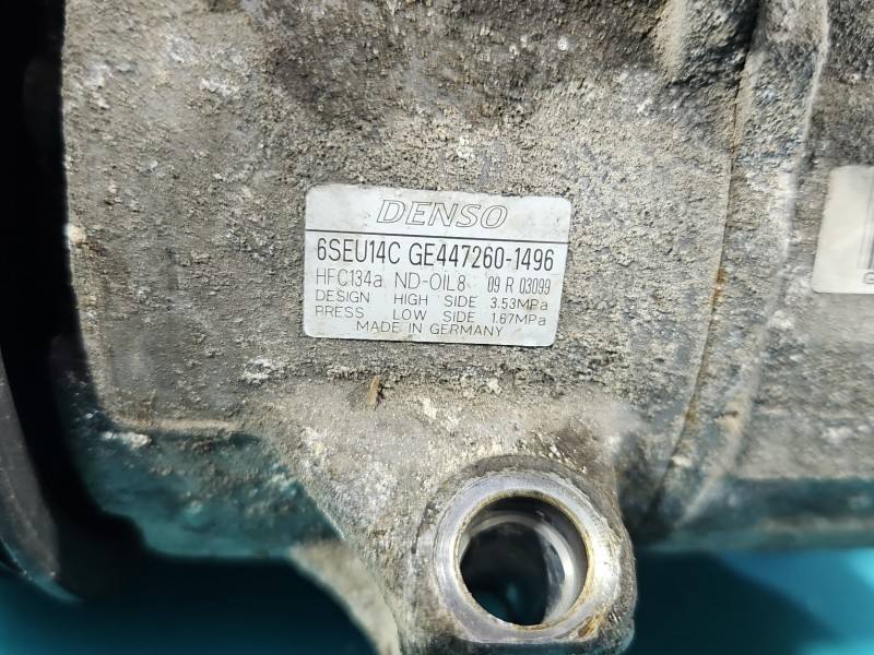 Компресор кондиціонера Toyota Verso 447260-1496 — фото деталі 4