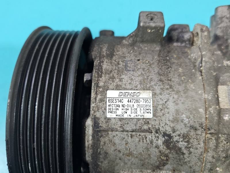 Компрессор кондиционера Toyota Rav4 447280-7952 — фото детали 5
