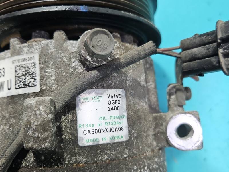 Компрессор кондиционера Hyundai I30 97701M6300 — фото детали 6