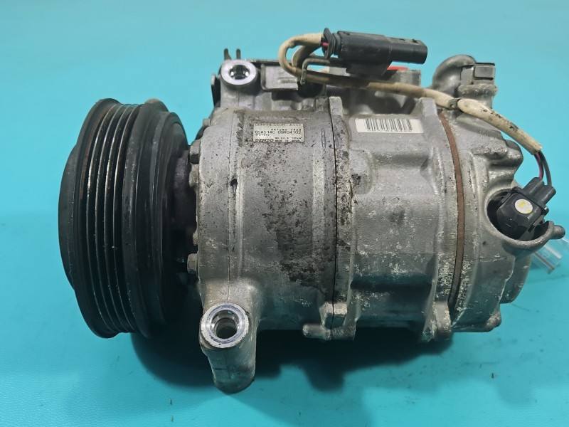 Компрессор кондиционера Mercedes B W246 447280-7423 — фото детали 4