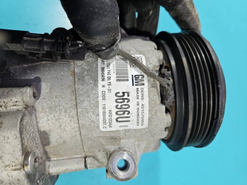 Компресор кондиціонера Opel Meriva B 401575950 — фото деталі 5