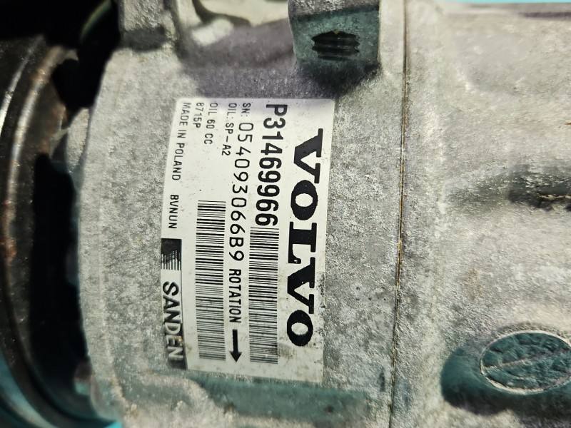 Компресор кондиціонера Volvo S90 P31469966 — фото деталі 5