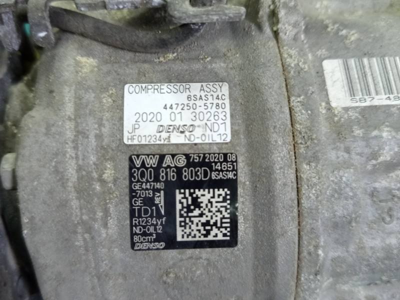 Компрессор кондиционера Volkswagen Tiguan 3Q0816803D — фото детали 3