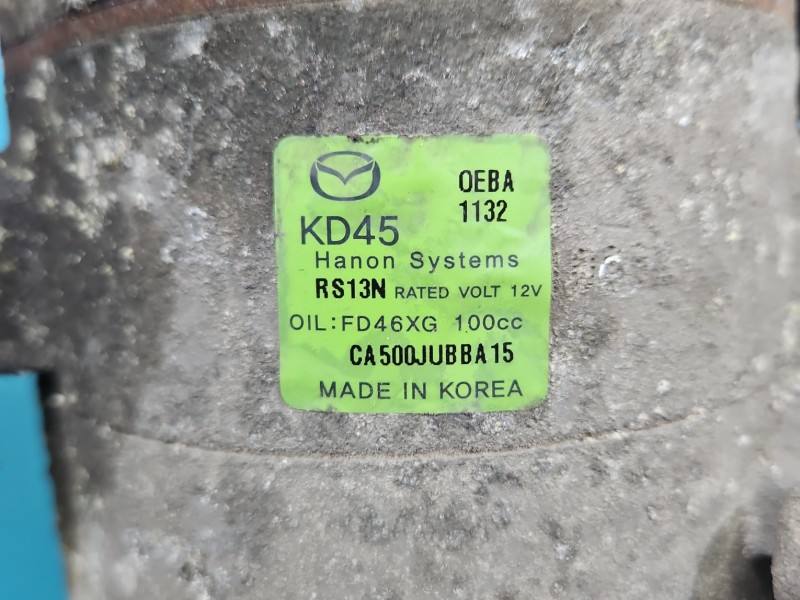Компрессор кондиционера Mazda 6 CA500JUBBA15 — фото детали 4