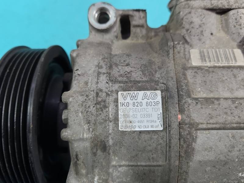 Компресор кондиціонера Volkswagen Golf 5 1K0820803P — фото деталі 5