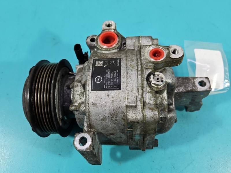Компресор кондиціонера Opel Astra K 39217353 — фото деталі 3