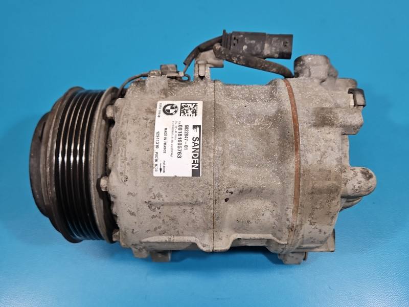 Компресор кондиціонера BMW 5 G30 6822847 — фото деталі 6