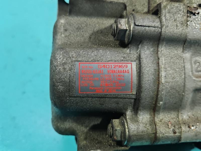 Компрессор кондиционера Suzuki Sx4 95201-63JA1 — фото детали 7