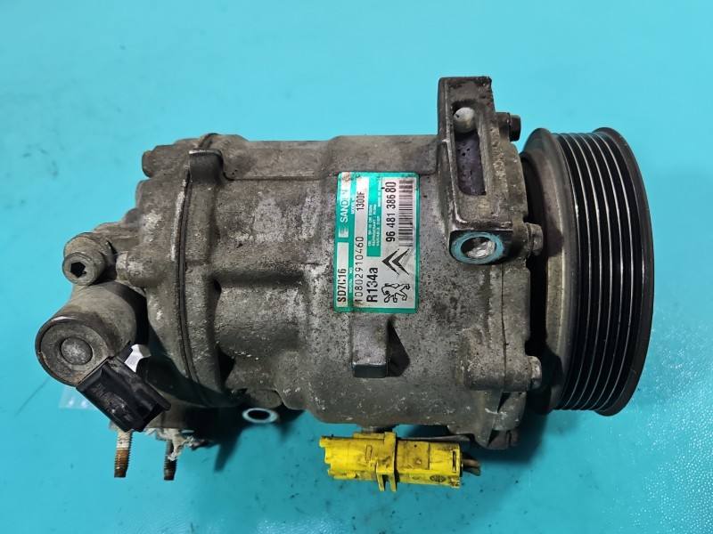 Компрессор кондиционера Toyota Avensis Verso 9648138680 — фото детали 2