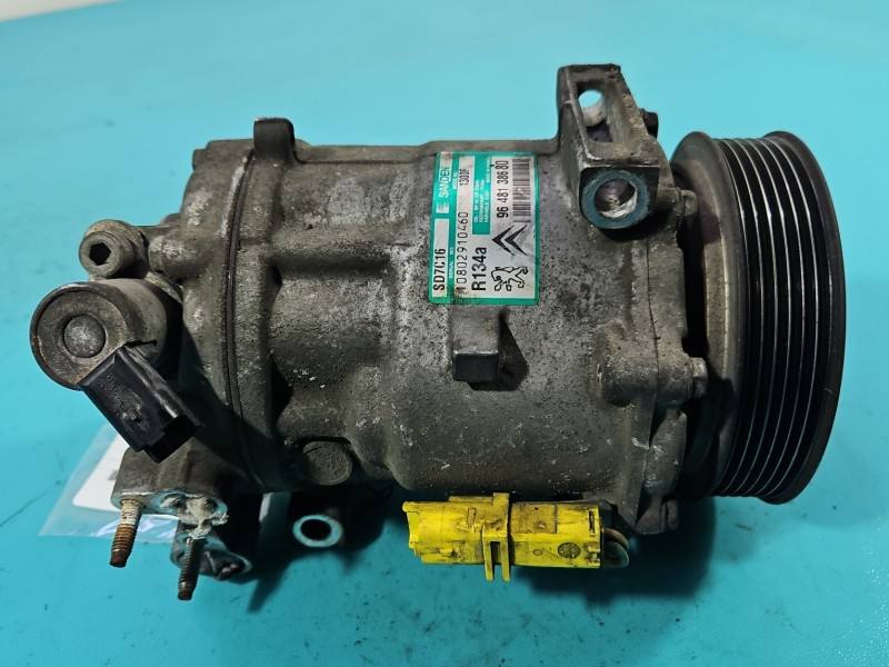 Компрессор кондиционера Toyota Avensis Verso 9648138680 — фото детали 3