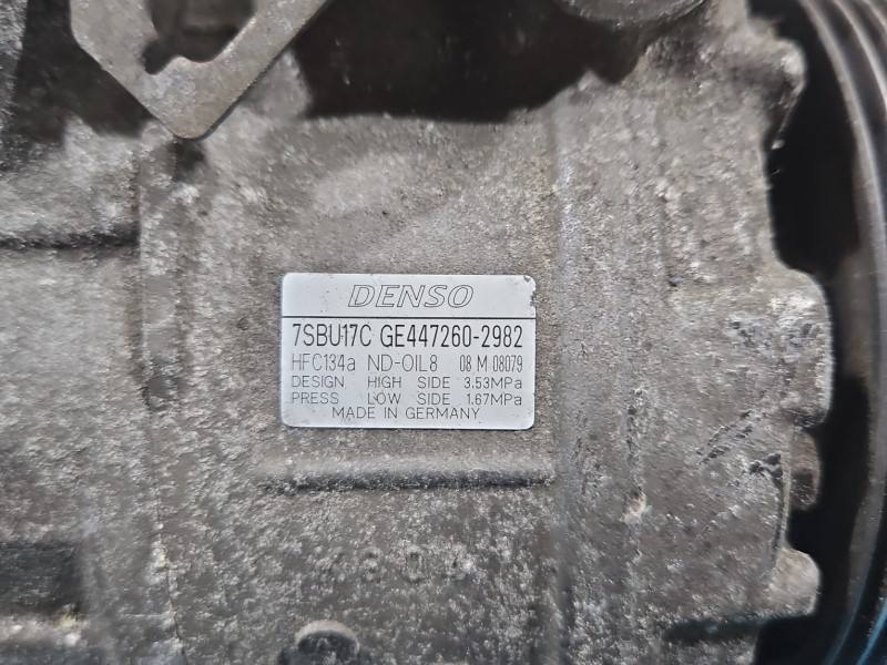 Компрессор кондиционера BMW X6 GE447260-2982 — фото детали 4