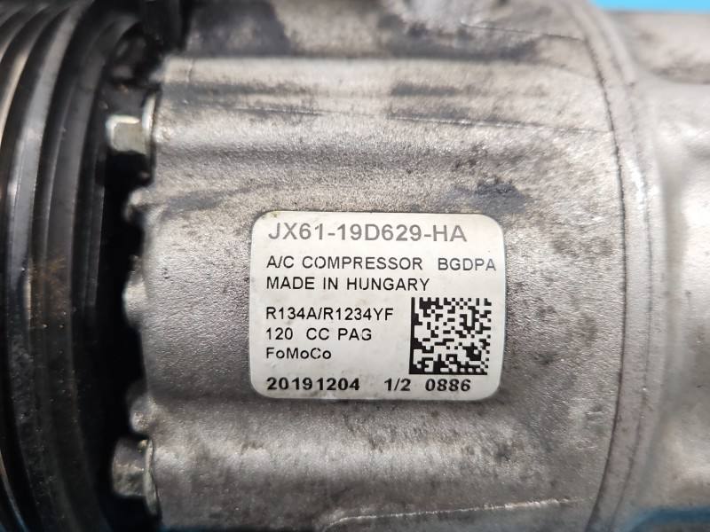 Компрессор кондиционера Ford Focus JX61-19D629-HA — фото детали 8