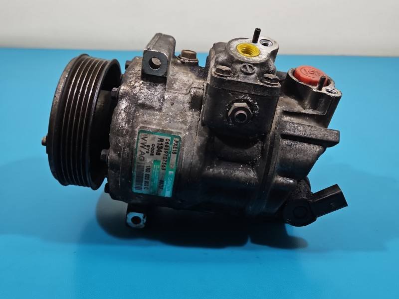 Компрессор кондиционера Volkswagen Passat B6 1K0820803Q — фото детали 5
