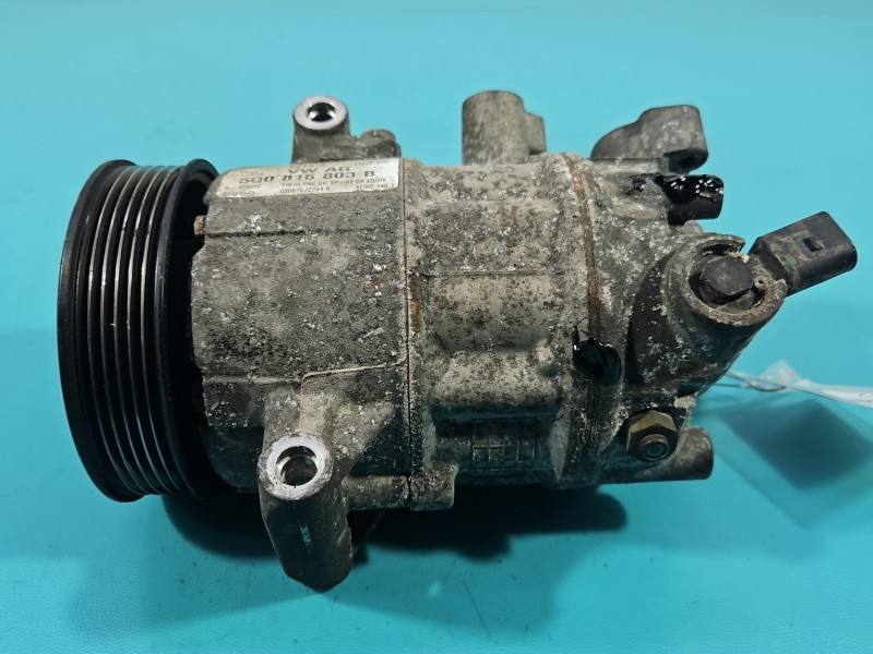 Компресор кондиціонера Volkswagen Passat B8 5Q0816803B — фото деталі 5