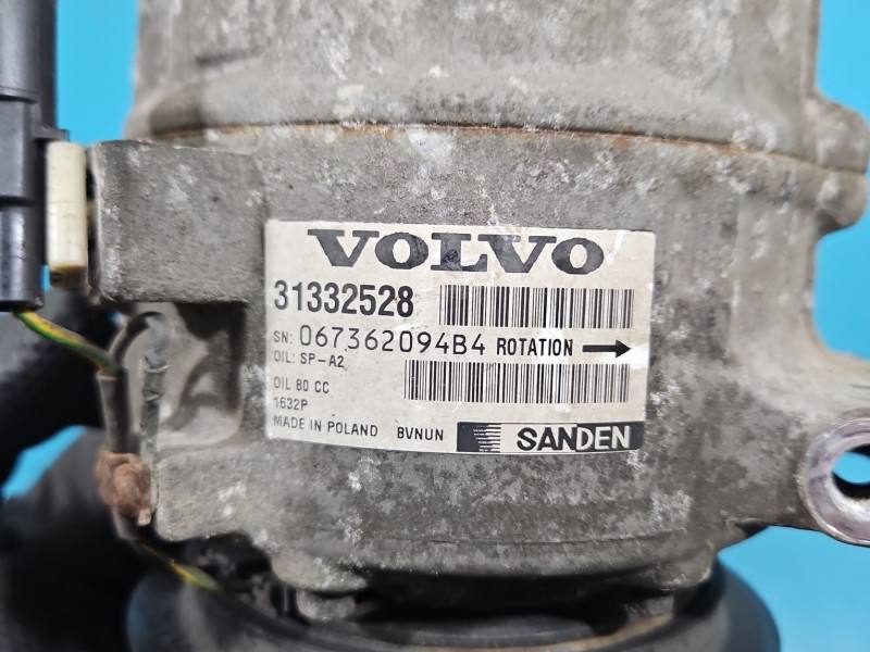 Компресор кондиціонера Volvo S60 31332528 — фото деталі 8