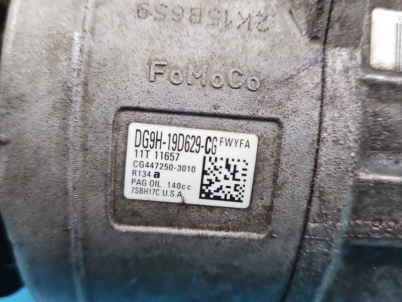 Компрессор кондиционера Ford Edge DG9H-19D629-CG — фото детали 6