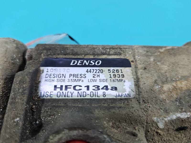 Компресор кондиціонера Toyota Land Cruiser 447220-5261 — фото деталі 5
