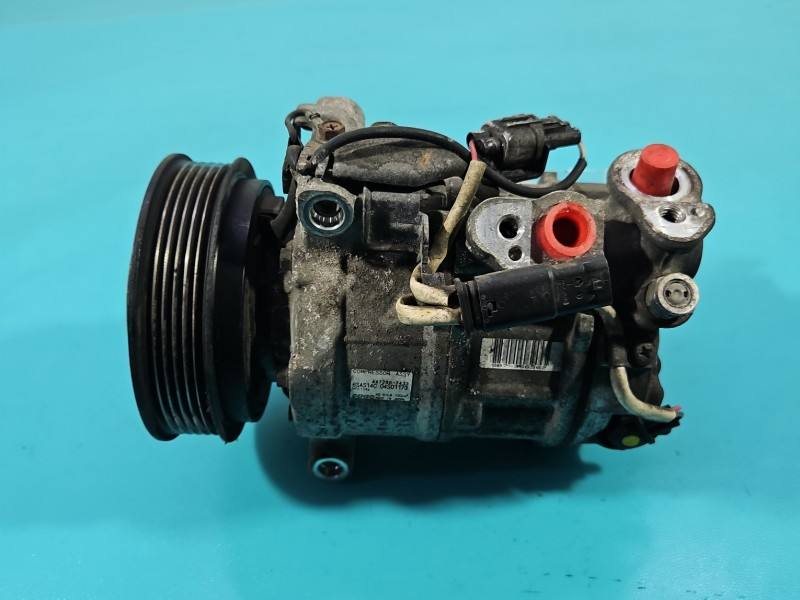 Компрессор кондиционера Mercedes A W176 447280-7433 — фото детали 3
