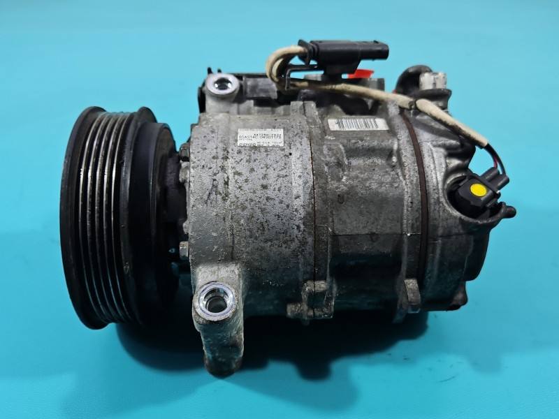Компрессор кондиционера Mercedes A W176 447280-7433 — фото детали 5