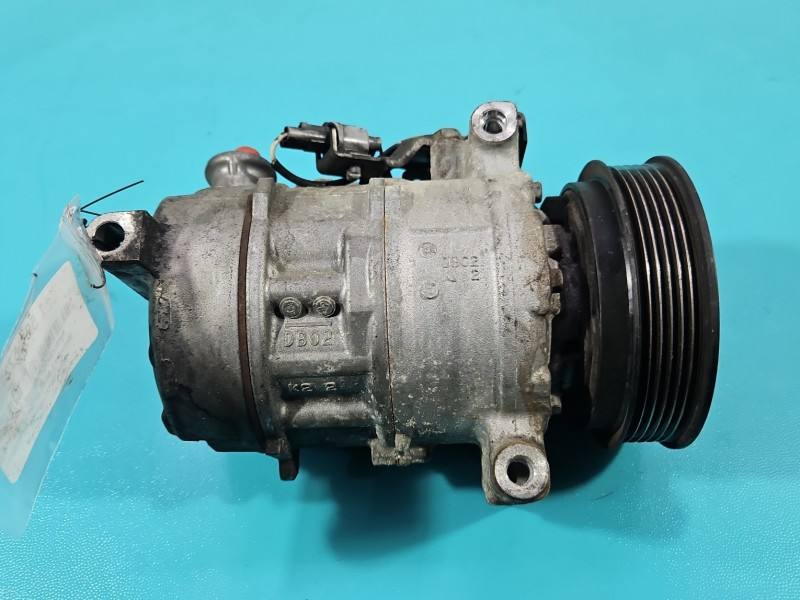 Компрессор кондиционера Mercedes A W176 447280-7433 — фото детали 7