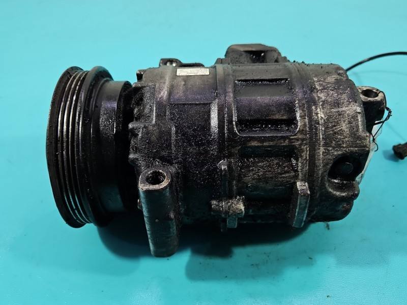 Компрессор кондиционера Volkswagen Passat B5 447220-8184 — фото детали 4