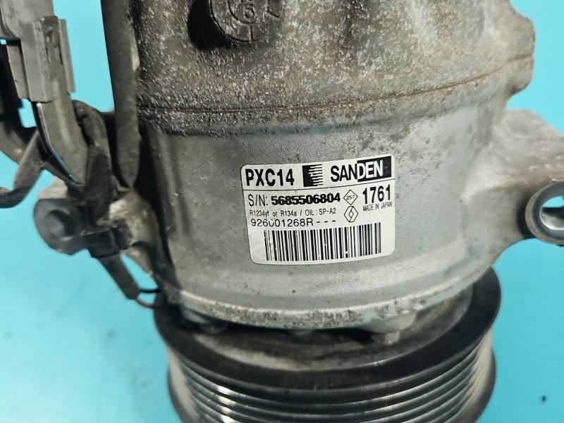Компрессор кондиционера Renault Megane 4 926001268R — фото детали 8