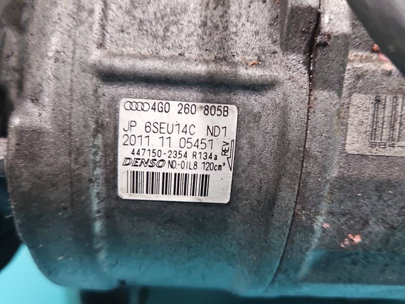 Компресор кондиціонера Audi A6 C7 4G0260805B — фото деталі 6
