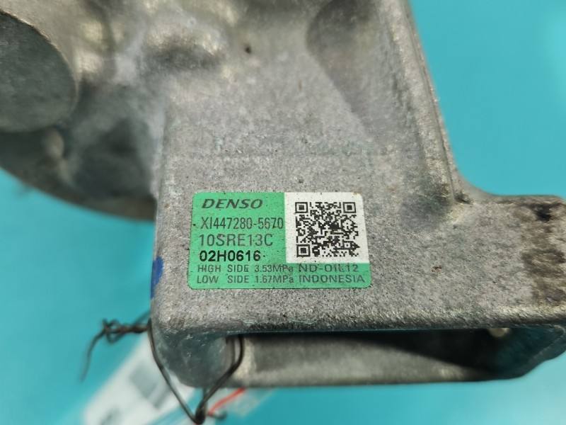 Компресор кондиціонера Suzuki Vitara 447280-5670 — фото деталі 6