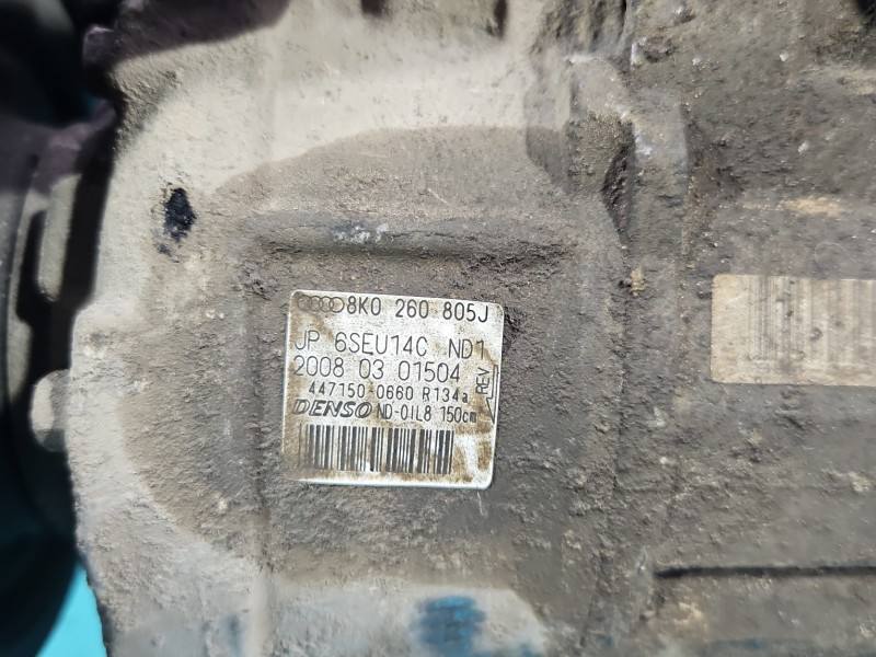 Компрессор кондиционера Audi A4 B8 8K0260805J — фото детали 3